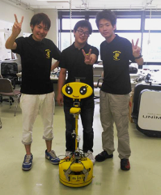人工知能搭載の生活支援ロボット世界大会に出場　金沢工業大学