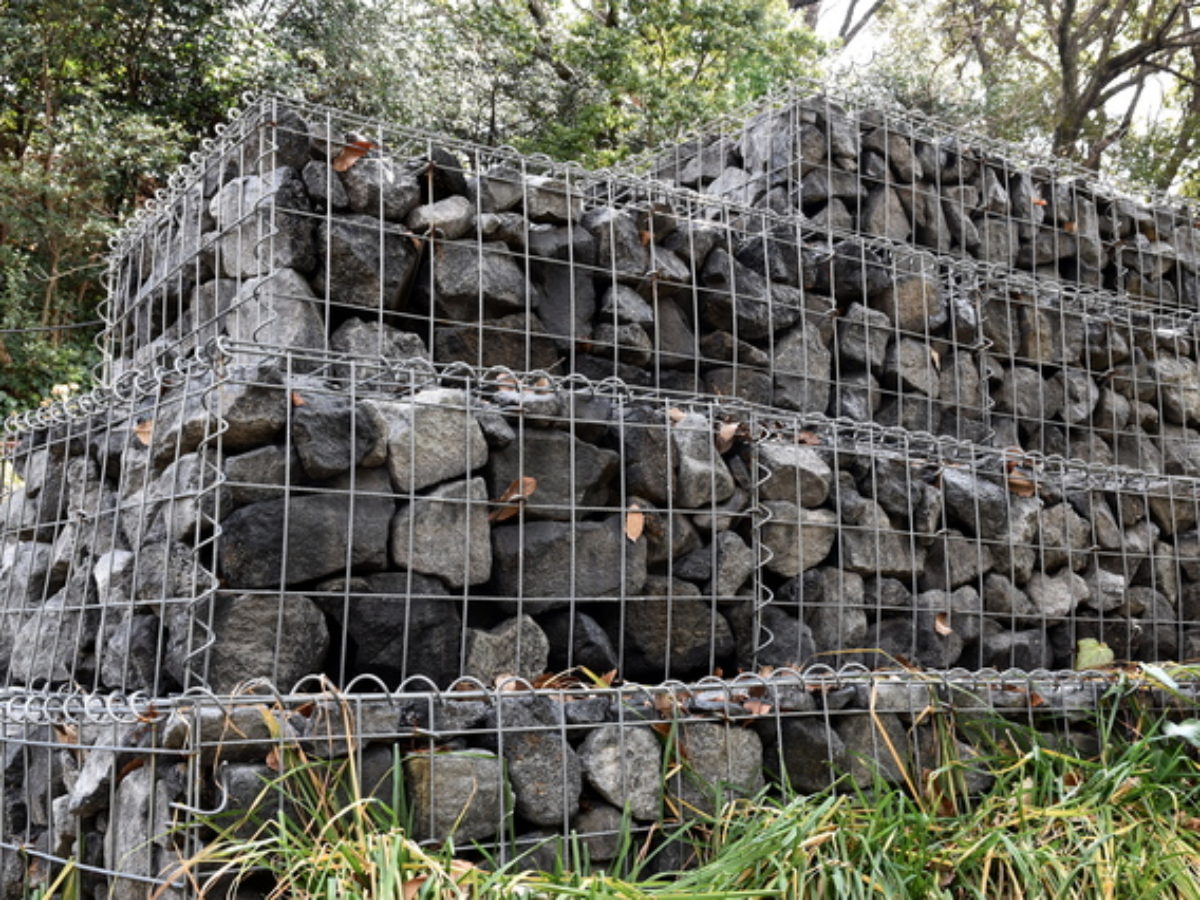 高知大学などが蛇篭 じゃかご を用いた擁壁の耐震性を公開実験 大学ジャーナルオンライン